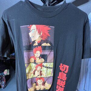 My Hero Academia Unisex Graphic Print 100% Cotton Tee T-Shirt SZ Medium